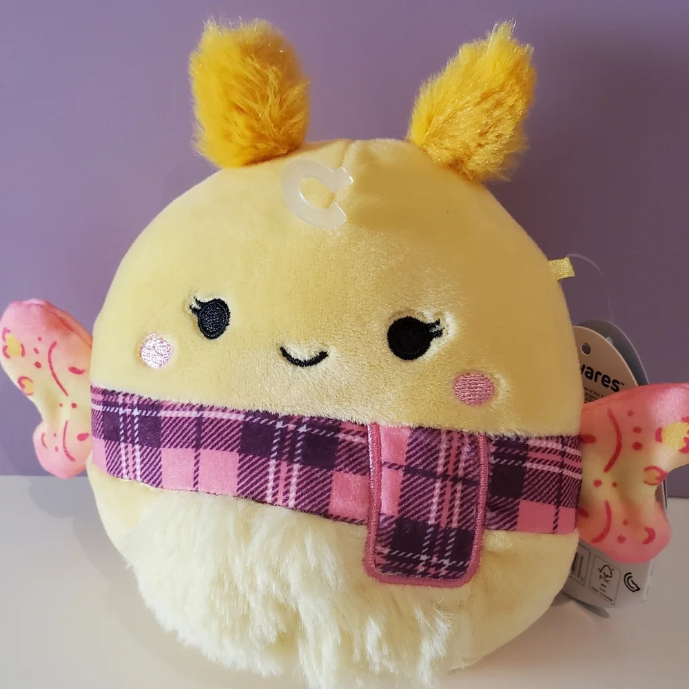 Squishmallows Miry Yellow and Pink Plush - Picture 4 of 4
